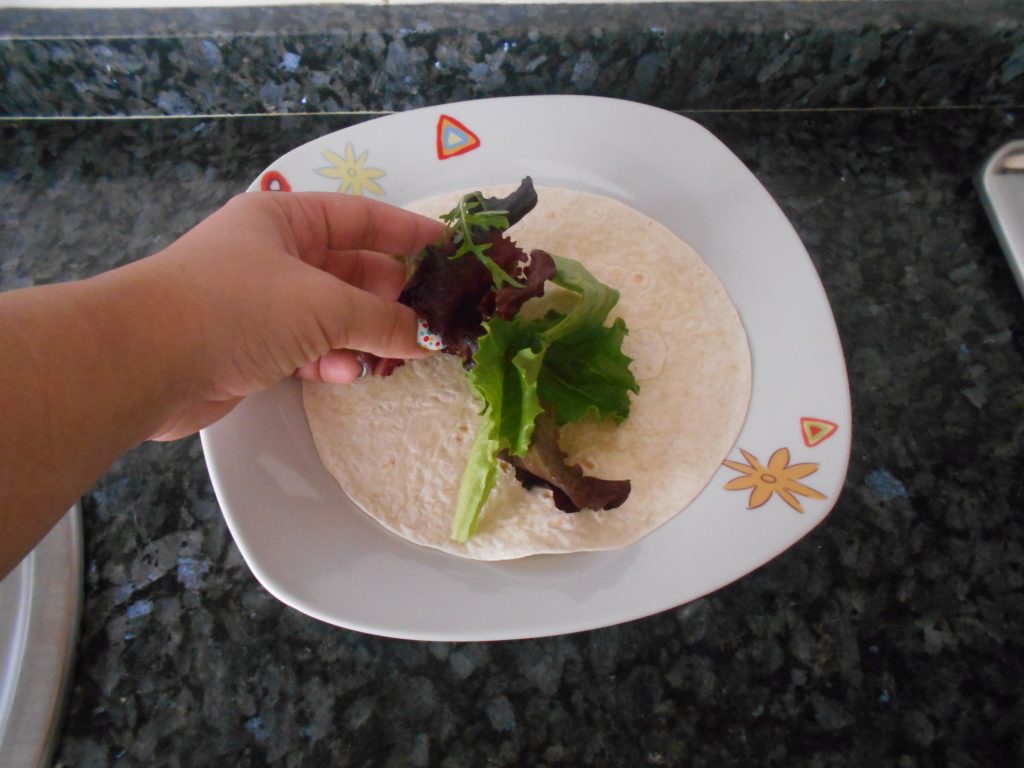 784° receta WRAPS DE POLLO Y MANGO — MAYTE EN LA COCINA